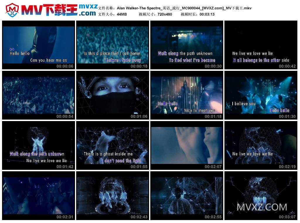 Alan Walker-The Spectre_英语_流行_MC900044